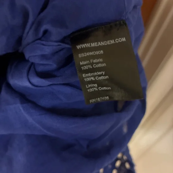 ME+EM NWT Lace Flower Bespoke Broderie Maci Halter Dress - Picture 5 of 7